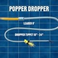 Try a Popper-Dropper Rig for Bass and Panfish