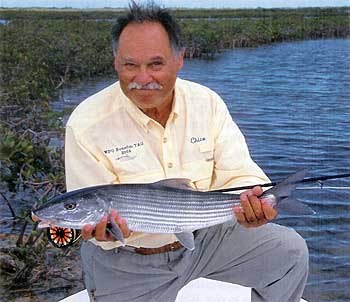 Chico Fernandez with Bonefish