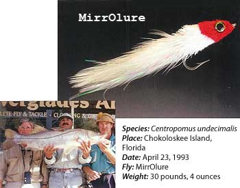 MirrOlure Fly