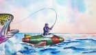 Breaking News: Fly Fishing on Kepler-22b (April Fool's)