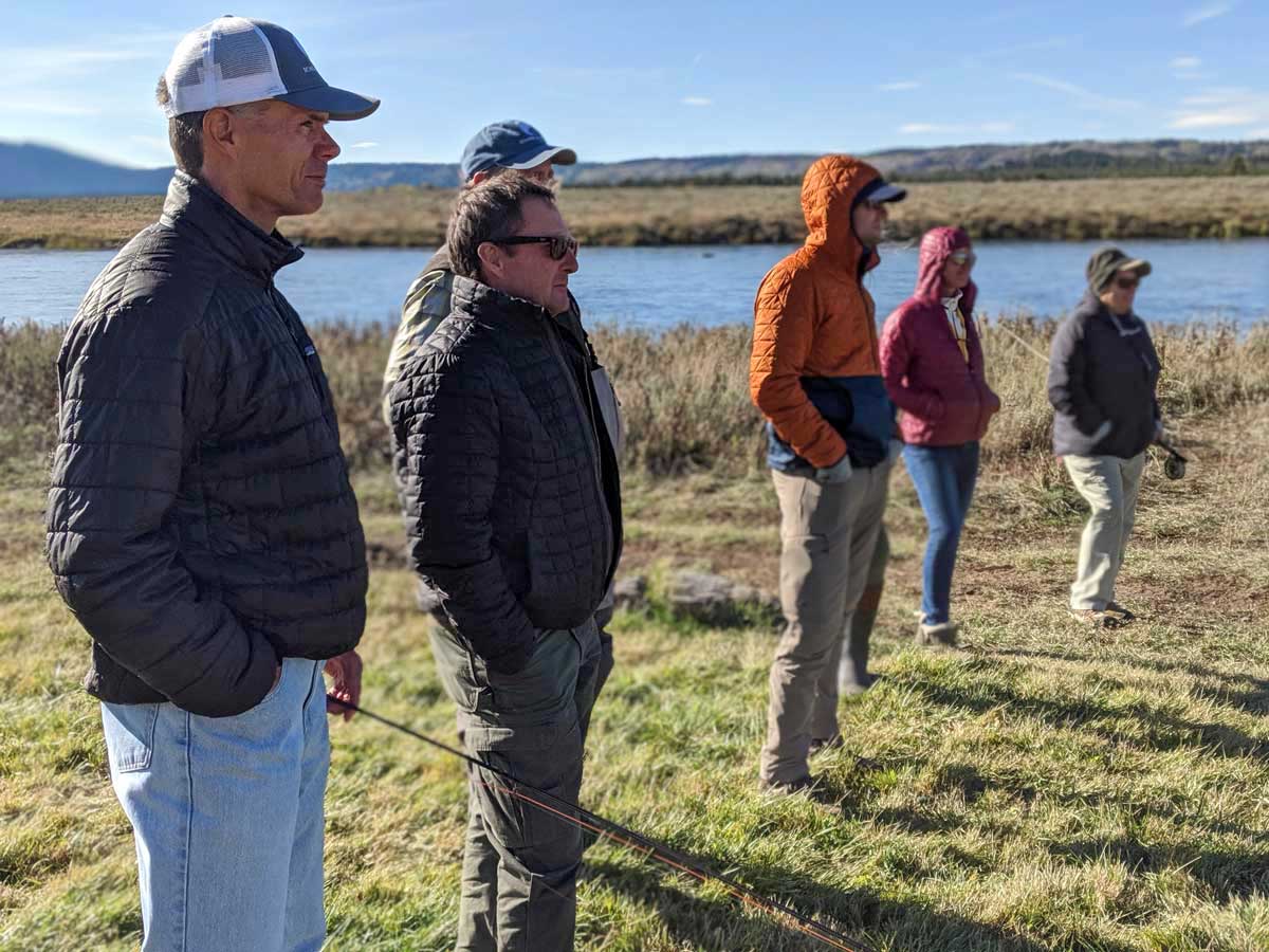 Fly Fishing School of Trout