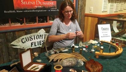 Women and the Art of Tying Flies: a Maine Sporting Tradition