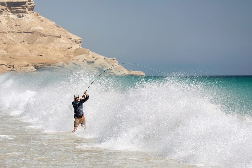 fly fishing in oman